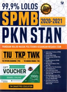 99,9% Lolos SPMB PKN STAN 2020 - 2021 cover