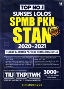 Top No.1 Sukses Lolos SPMB PKN STAN 2020 - 2021 cover