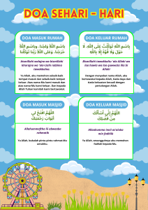 Doa sehari-hari 1