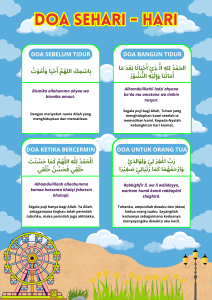 Doa sehari-hari 3