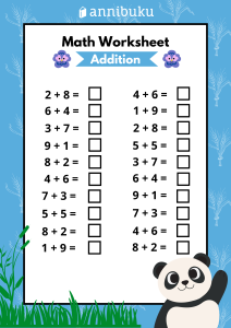 Latihan penjumlahan 5